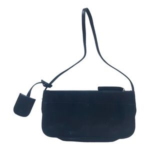 ALFANI black leather purse shoulder bag